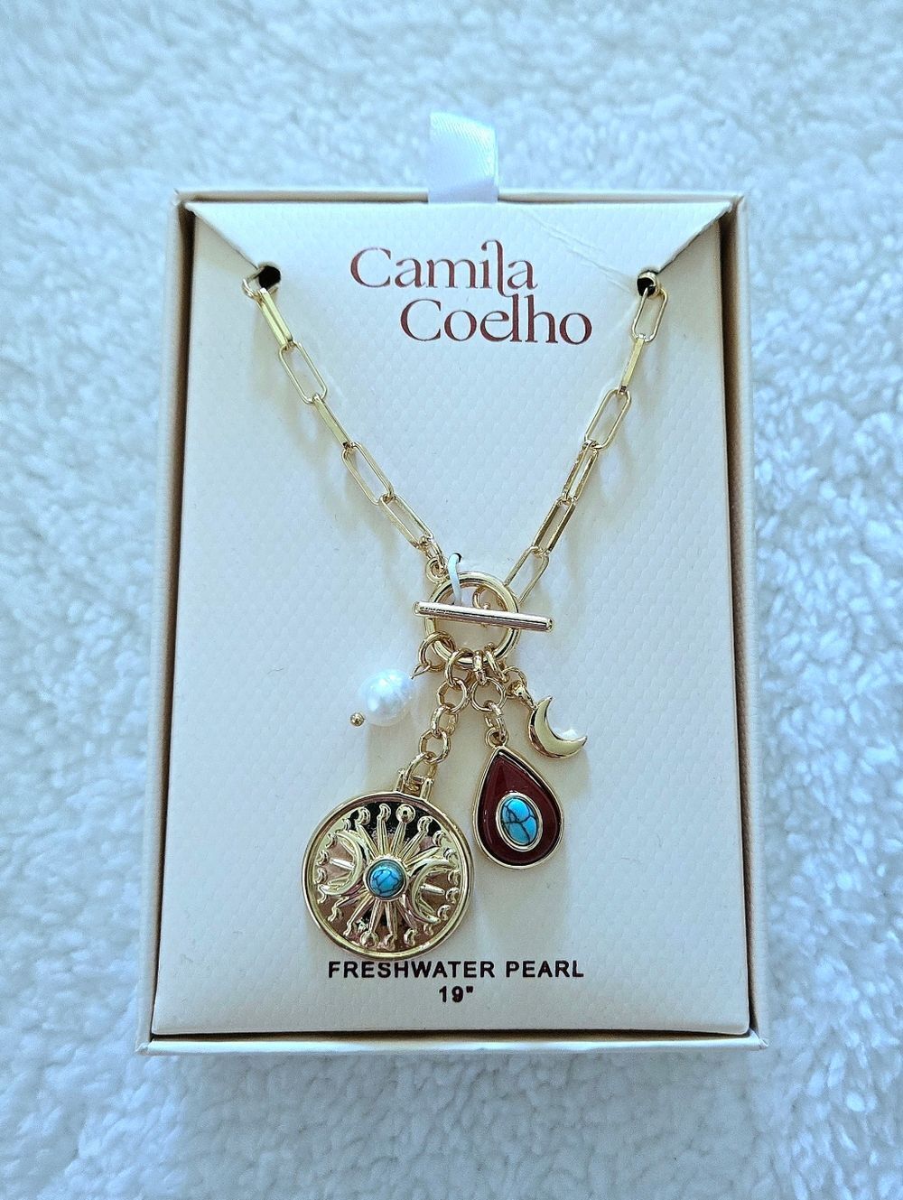 Camila Coelho Quadruple4️⃣ Charm Necklace - NIB - Picture 13 of 16